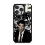 C Ronaldo in suit with Porsche supercar collage Phone Case