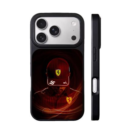 Charles Leclerc Ferrari F1 16 Puma racing cap Phone Case