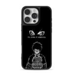 Blue Lock Kaiser soccer anime art with sharp eyes Phone Case