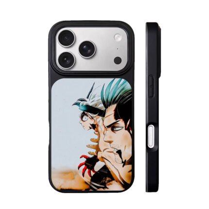 Black Clover Asta and Yami Sukehiro battle anime art Phone Case