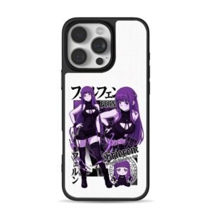 Anime art of Fern from Frieren Beyond Journeys End Phone Case