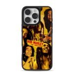 Bob Marley and The Wailers reggae band collage art Phone Case