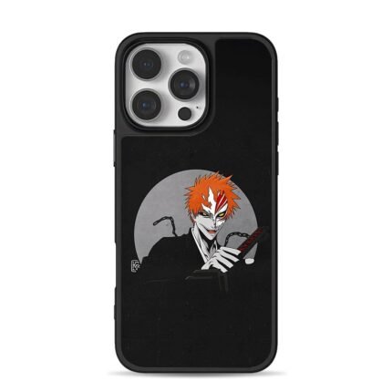 Bleach Ichigo Kurosaki half hollow mask Zangetsu Phone Case