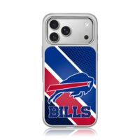 Buffalo Bills NFL logo red blue striped design Phone Case
