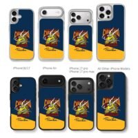 Caballero Primitive oriental yellow dragon graphic print Phone Case