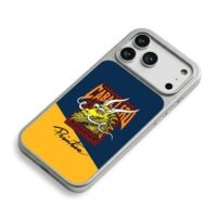 Caballero Primitive oriental yellow dragon graphic print Phone Case