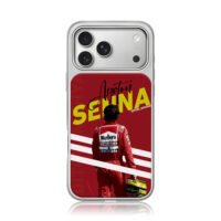 Ayrton Senna F1 racer red Marlboro Honda suit Phone Case