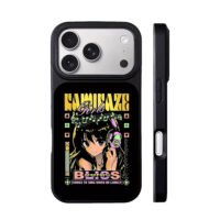 Anime girl pink headphones Kamikaze Girls music Phone Case