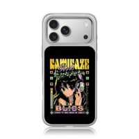 Anime girl pink headphones Kamikaze Girls music Phone Case