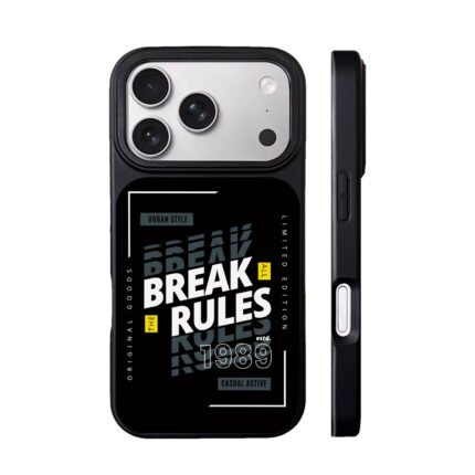 Break Rules 1989 Urban Style Limited Edition Print Phone Case