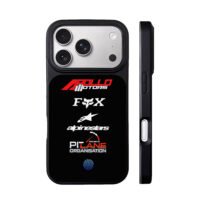 Apollo Motors Fox Alpinestars Pit Lane race logos Phone Case