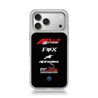 Apollo Motors Fox Alpinestars Pit Lane race logos Phone Case