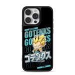 Chibi Super Saiyan Gotenks Dragon Ball Z with text Phone Case