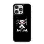 Brock Lesnar text horned demon skull red eyes Phone Case