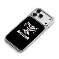 Brock Lesnar text horned demon skull red eyes Phone Case