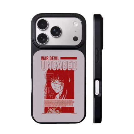 Chainsaw Man War Devil Asa Mitaka red anime art Phone Case