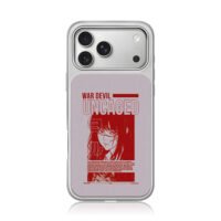 Chainsaw Man War Devil Asa Mitaka red anime art Phone Case