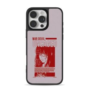 Chainsaw Man War Devil Asa Mitaka red anime art Phone Case for iPhone 11-17 & Samsung Galaxy S24-S26