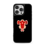 Black Clover Black Bulls red bull skull emblem Phone Case