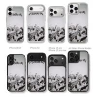 Black Clover anime manga battle group character art Phone Case