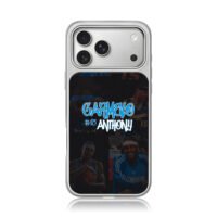 Carmelo Anthony 15 Nuggets basketball collage Phone Case
