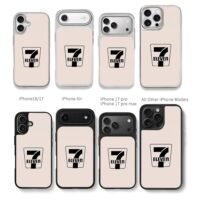 7 Eleven logo on light beige background Phone Case for iPhone 11-17 & Samsung Galaxy S24-S26 - Image 4
