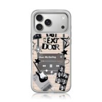 BoyNextDoor kpop music guitar headphones polaroid Phone Case