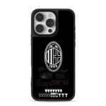 AC Milan 1899 logo San Siro stadium and trophy set Phone Case