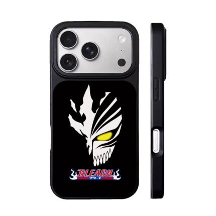 Bleach Ichigo hollow mask with Bleach logo Phone Case