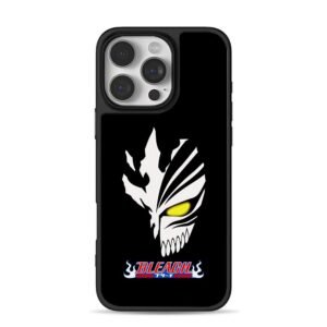Bleach Ichigo hollow mask with Bleach logo Phone Case