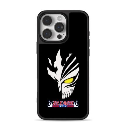 Bleach Ichigo hollow mask with Bleach logo Phone Case