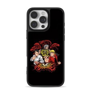 All Valley Fighter Cobra Kai karate fighters art Phone Case