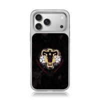 Black Clover Bulls emblem with clovers and swords Phone Case