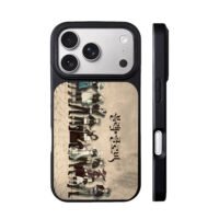 Black Clover anime character group illustration Phone Case