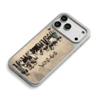 Black Clover anime character group illustration Phone Case