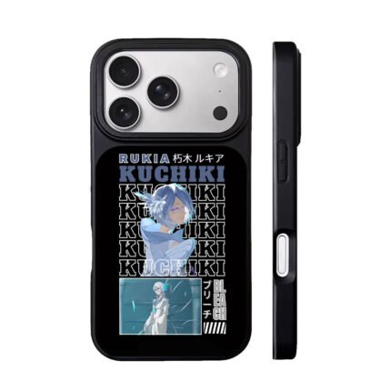 Bleach Rukia Kuchiki anime character graphic art Phone Case