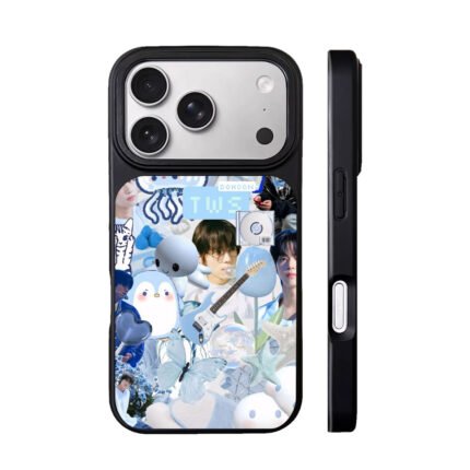 Blue TWS Dohoon collage plush guitar sea decor Phone Case