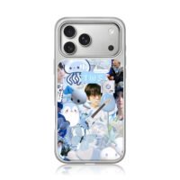 Blue TWS Dohoon collage plush guitar sea decor Phone Case
