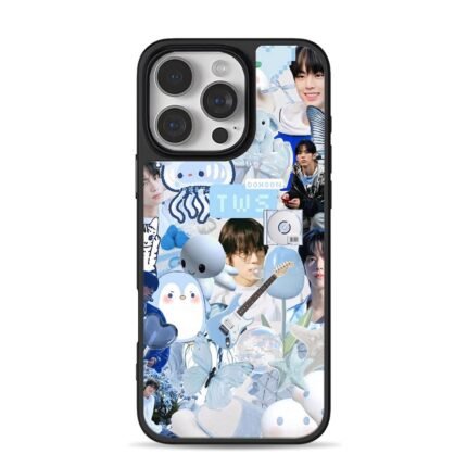Blue TWS Dohoon collage plush guitar sea decor Phone Case