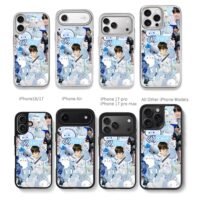Blue TWS Dohoon collage plush guitar sea decor Phone Case