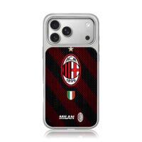 AC Milan logo red black pattern Italy shield Phone Case