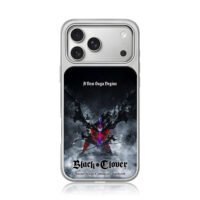 Black Clover dark winged demon anime promo art Phone Case