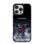 Black Clover dark winged demon anime promo art Phone Case