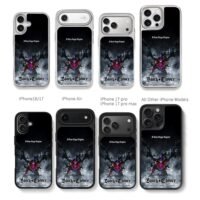 Black Clover dark winged demon anime promo art Phone Case