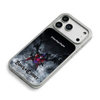 Black Clover dark winged demon anime promo art Phone Case