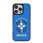 CBF Brazil crest five stars blue striped Brasil Phone Case