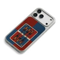 Barcelona MSN Messi Suarez Neymar reflection art Phone Case