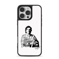 Ayrton Senna F1 racer Honda Shell Boss Nacional helmet Phone Case