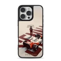 Ayrton Senna F1 car, Marlboro Honda Shell logos Phone Case