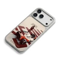 Ayrton Senna F1 car, Marlboro Honda Shell logos Phone Case